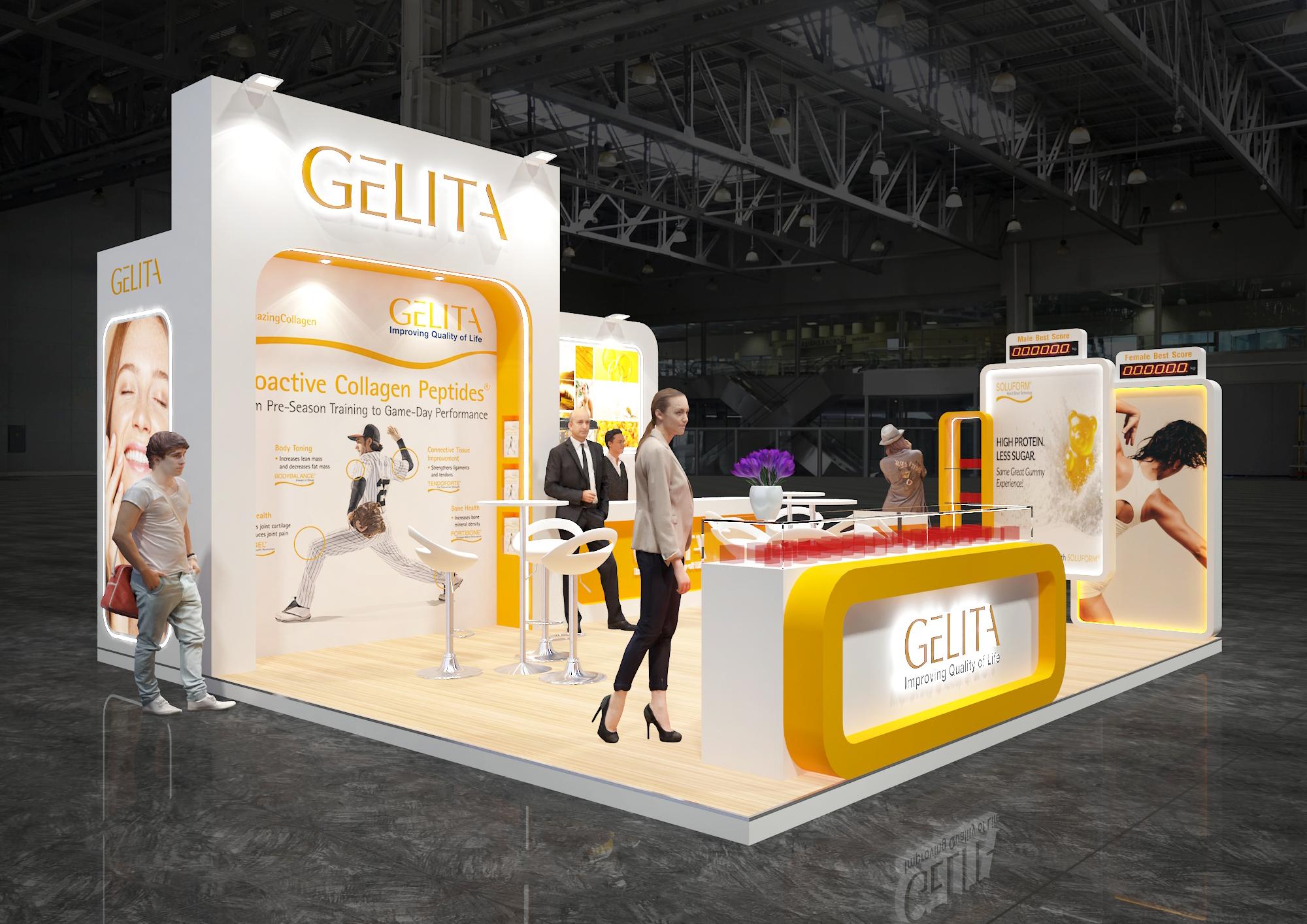 Gelita at Vitafoods Asia 2026 design