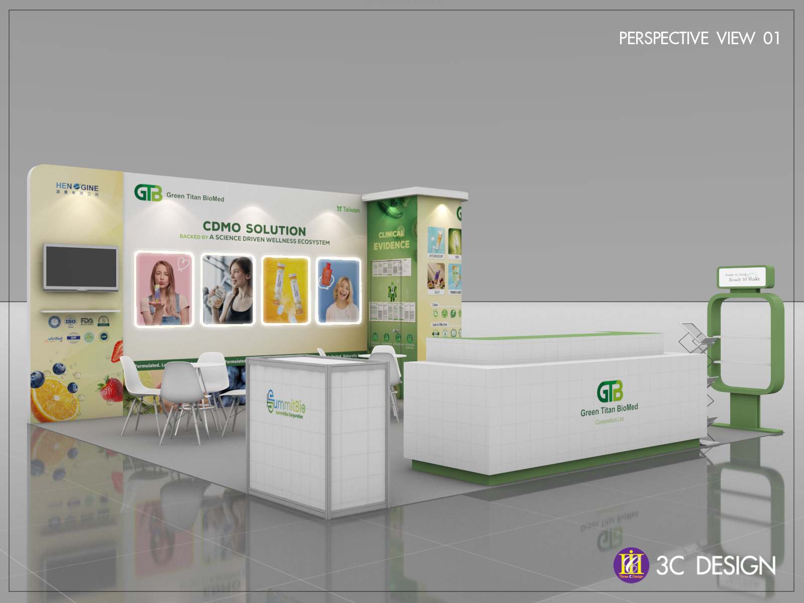 GreenTitan at Vitafoods Asia 2026 design